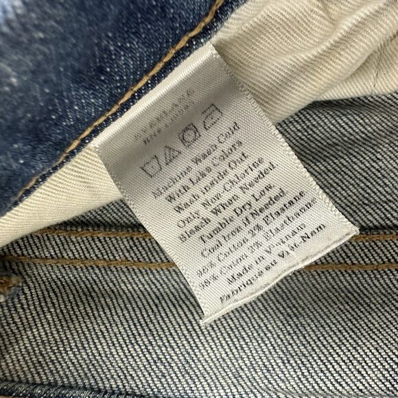 Everlane High Waist Straight Medium Wash Jeans Womens Size 27 - Picture 5 of 5